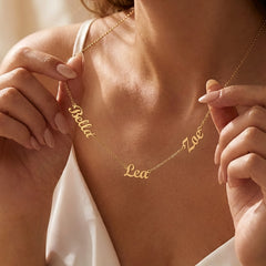 Multiple Name Necklace